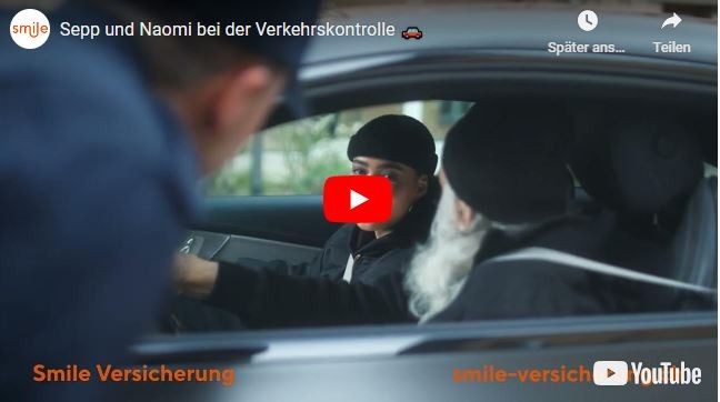 Spot Smile Verkehrskontrolle