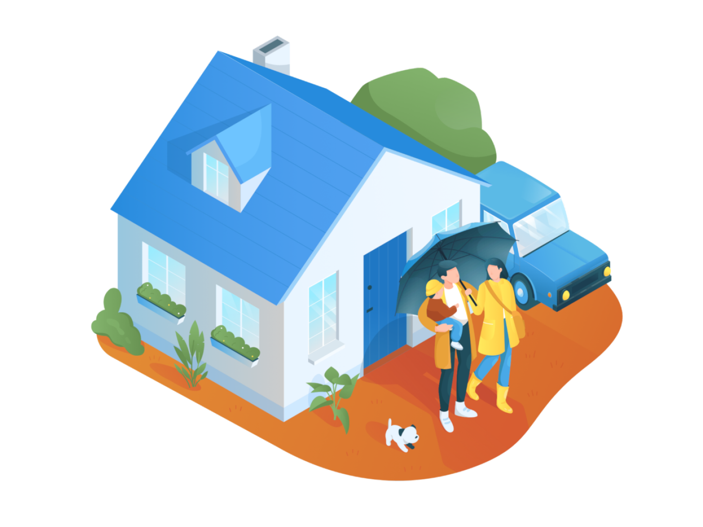 Todesfallversicherungt-hausmitfamilie