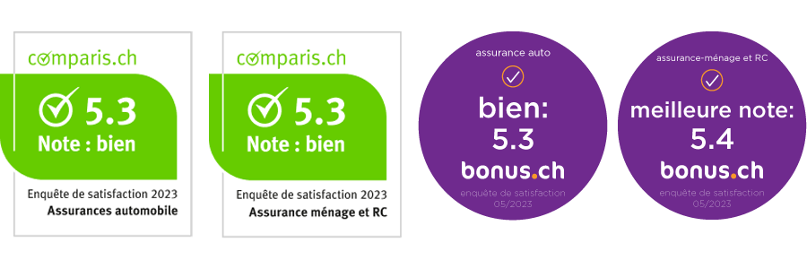 Comparis und Bonus Badges 2023